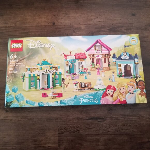 LEGO Disney Princess Market Adventure Building Toy Set - Picture 1 of 10